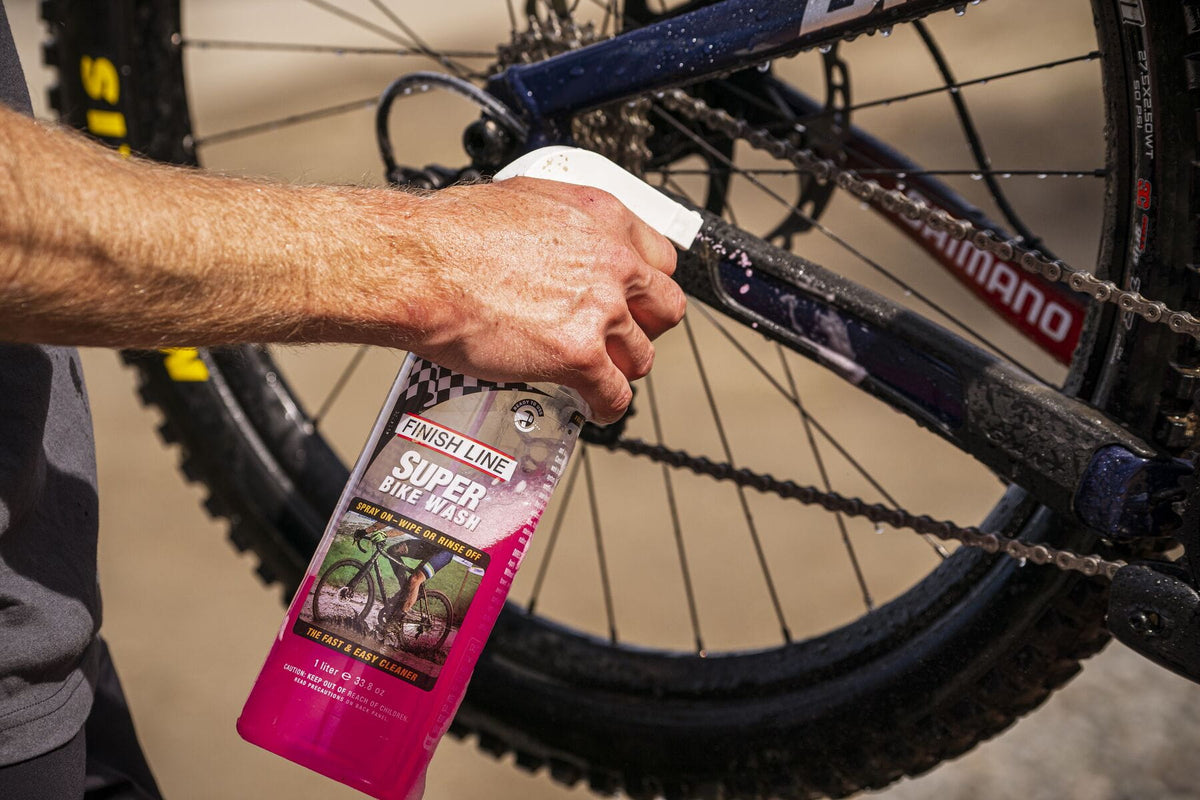Clean bicycle
