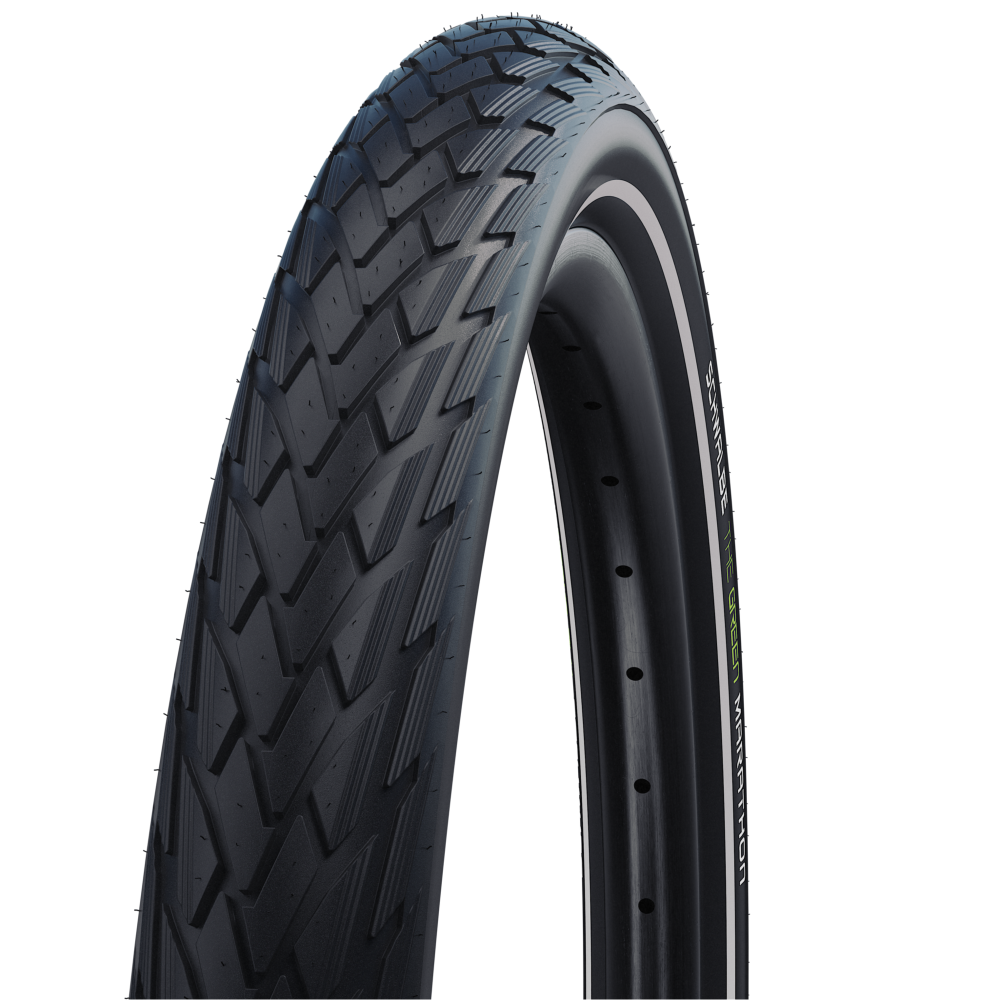 Schwalbe Green Marathon 700c tyre.
