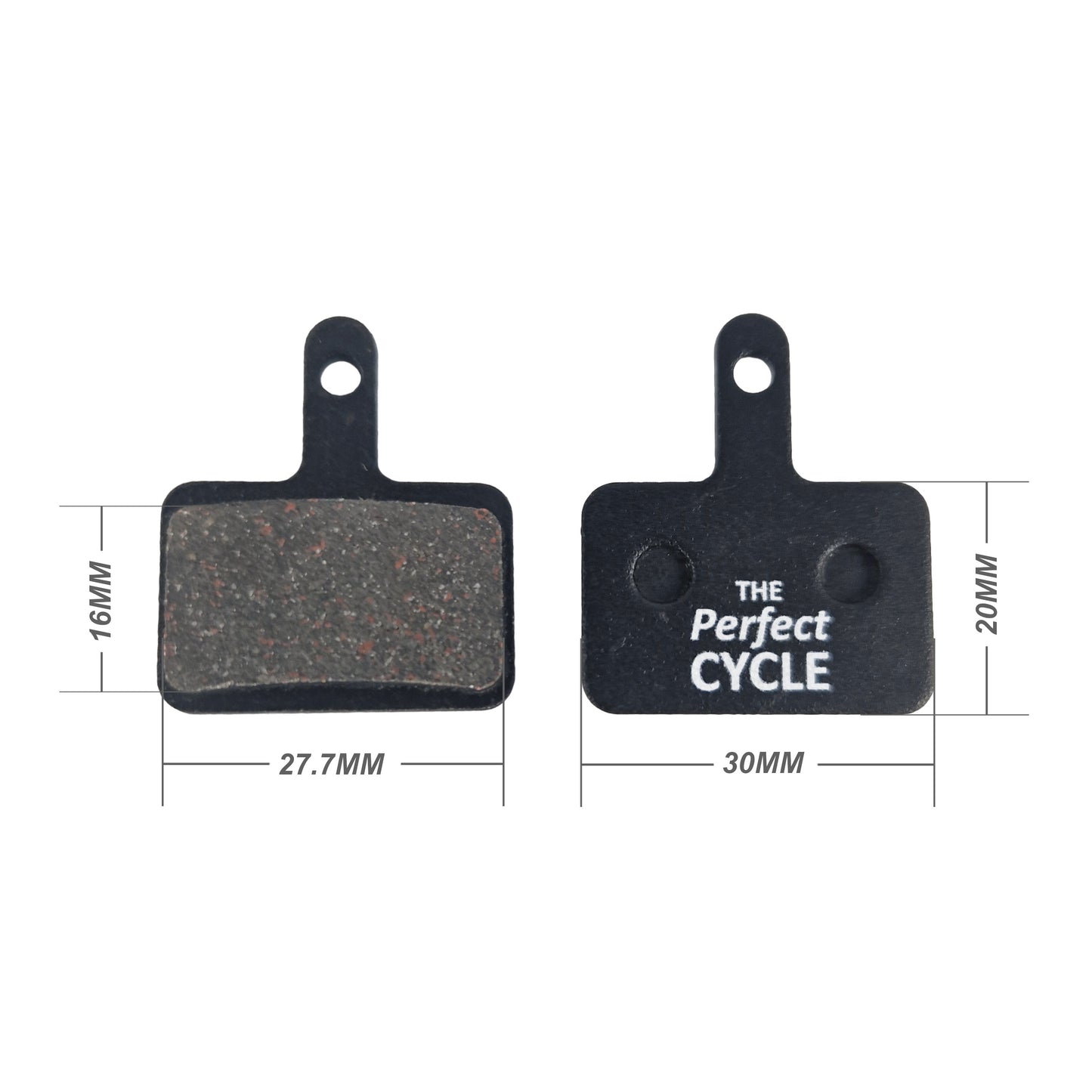 TPC Semi-Metallic Disc Brake Pads – Shimano B01S, MT200, MT400, M445, M485, M515, M575