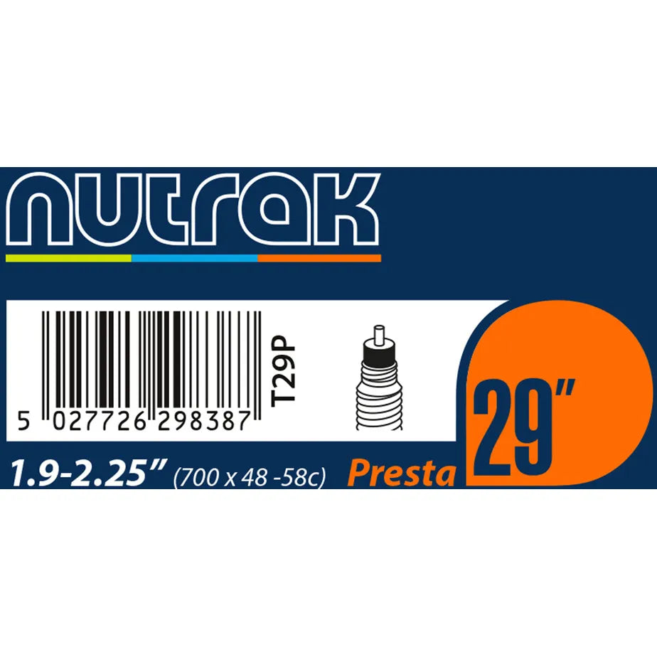 Nutrak 29x1.9-2.25 Presta tube.