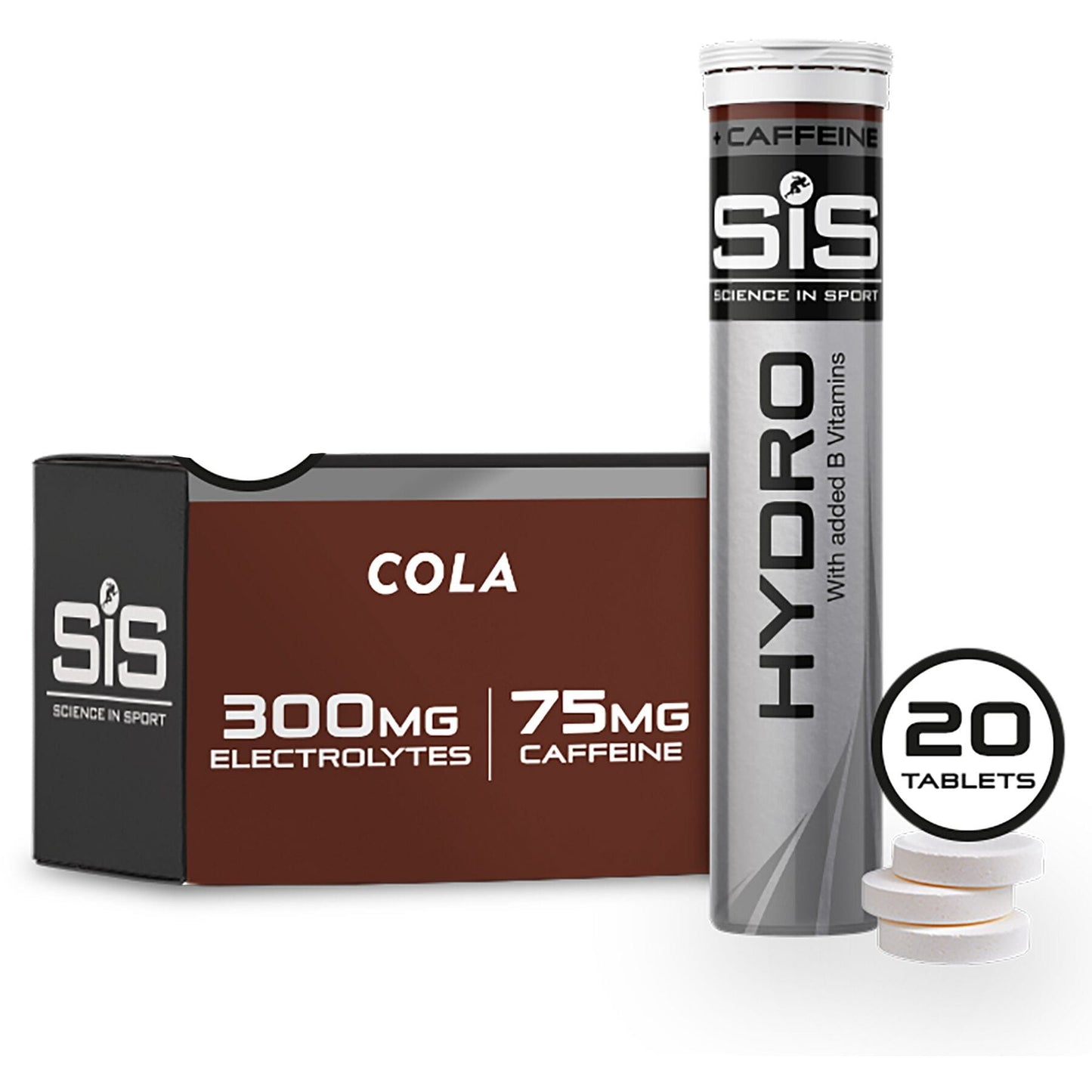 Science in Sport Hydro cola-flavored supplement.