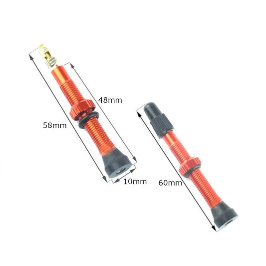 48mm Tubeless Presta Valve