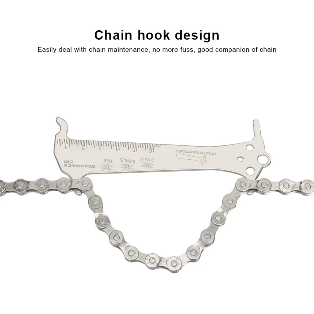 4in1 Bicycle Chain Wear Measurement Ruler