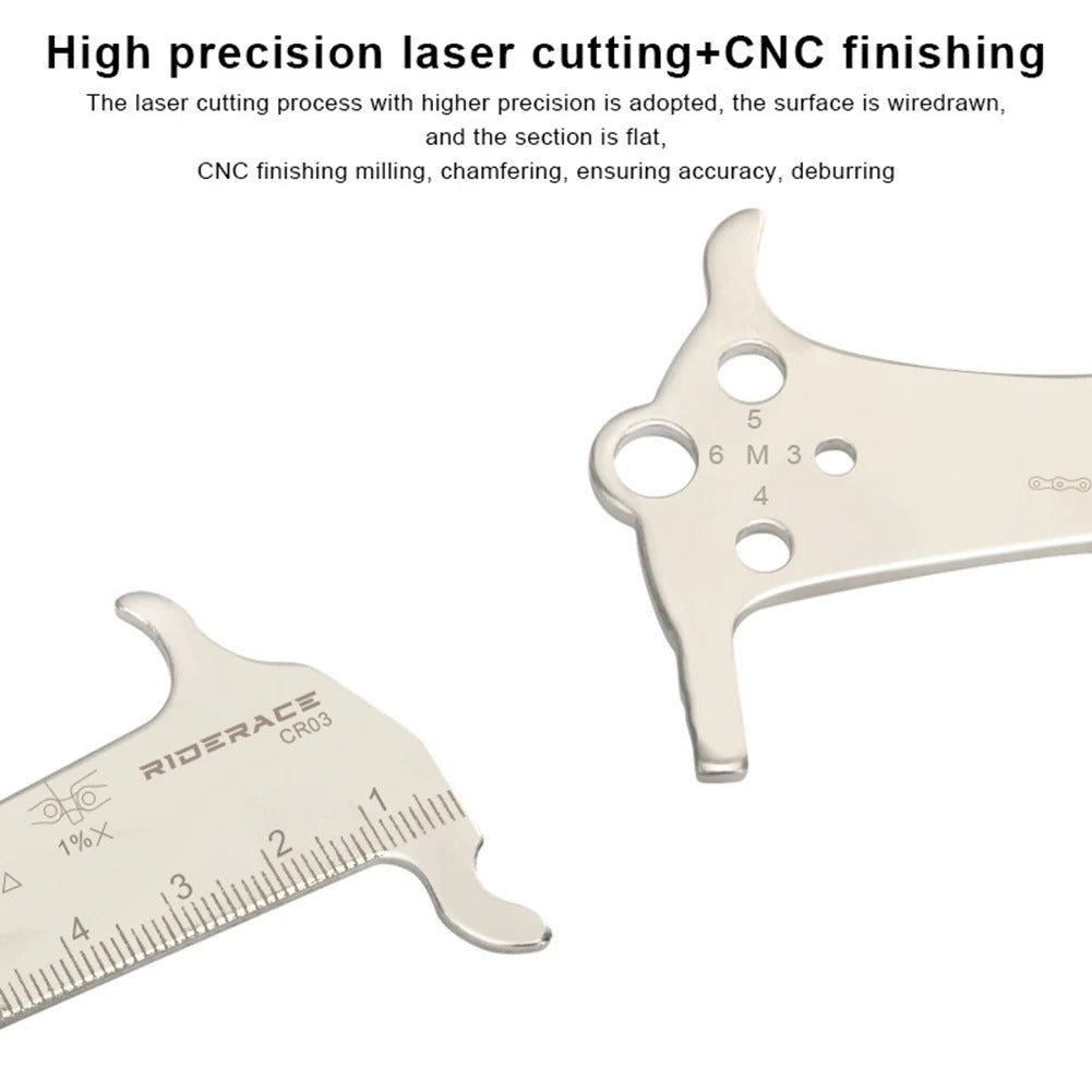 4in1 Bicycle Chain Wear Measurement Ruler
