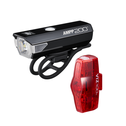 Cateye Ampp200 / Viz100 Light Combo.