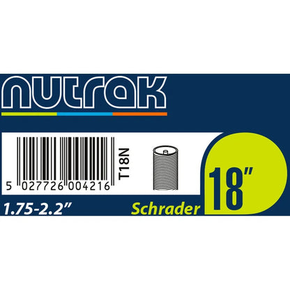 Nutrak 18x1.75-2.2 Schrader tube.