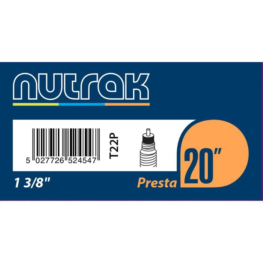 Nutrak 20x1.3/8 Presta tube.