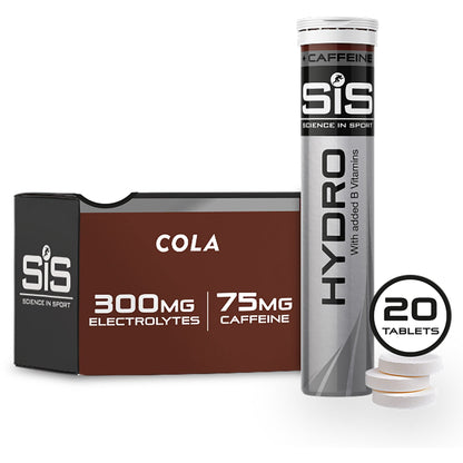 Science in Sport Hydro cola-flavored supplement.