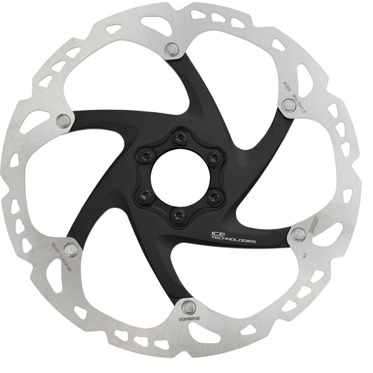 Shimano SM-RT86 160mm disc brake rotor, ice tech, 6 bolt.