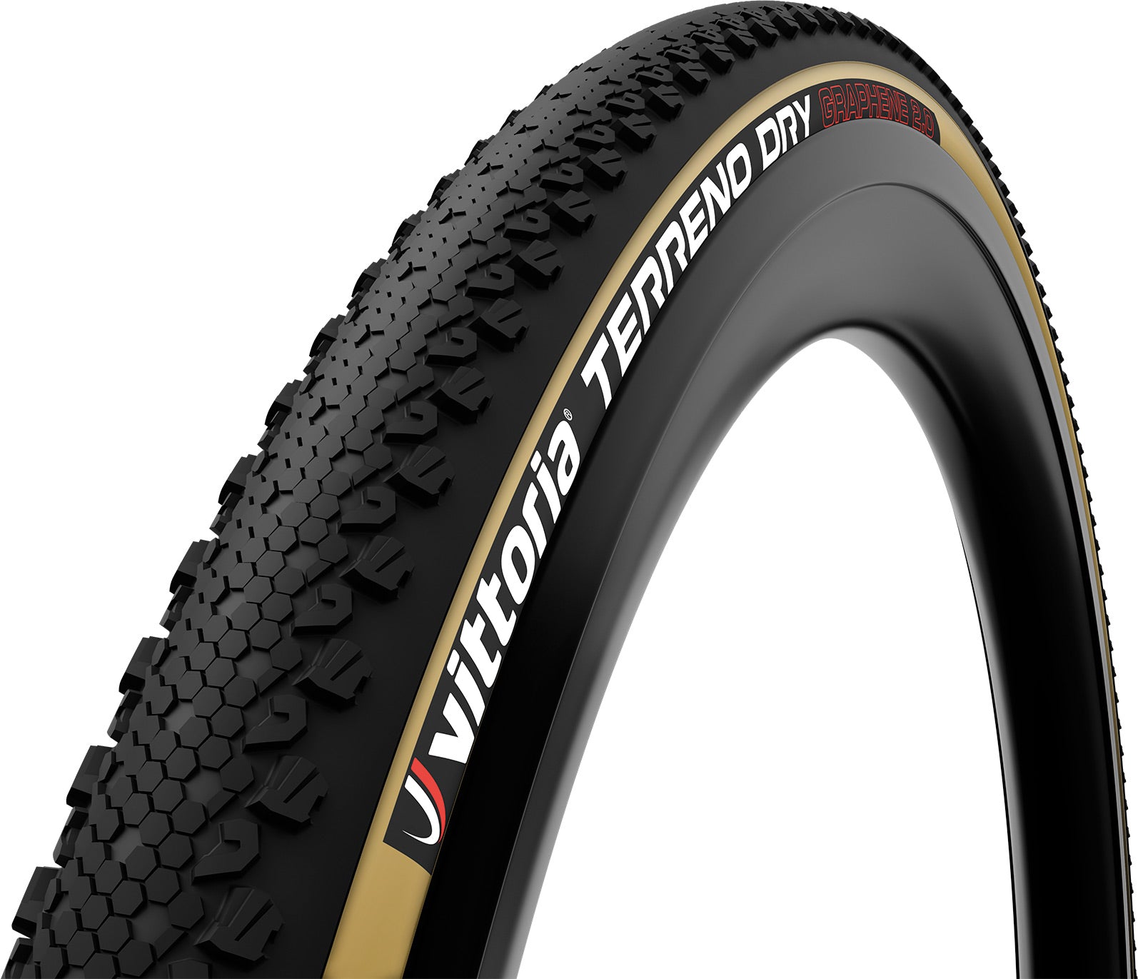 Vittoria gravel tyre, terreno dry, tan gravel tyre, Vittoria T30