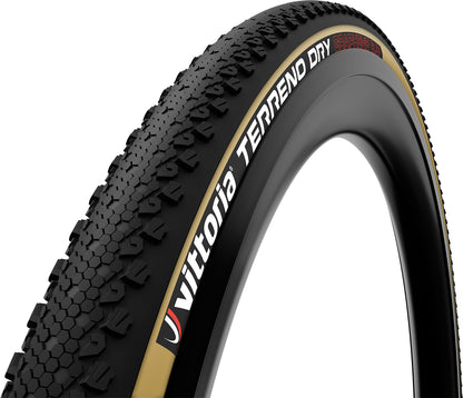 Vittoria gravel tyre, terreno dry, tan gravel tyre, Vittoria T30