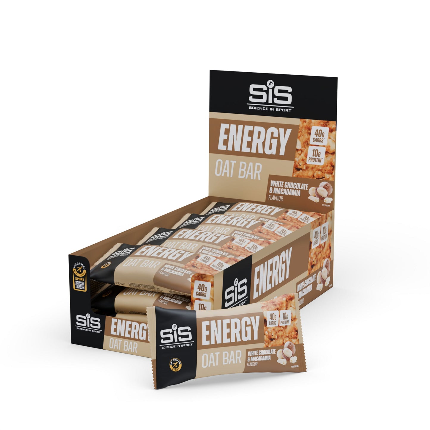 SIS Energy Oat Bar - Box of 12 Bars