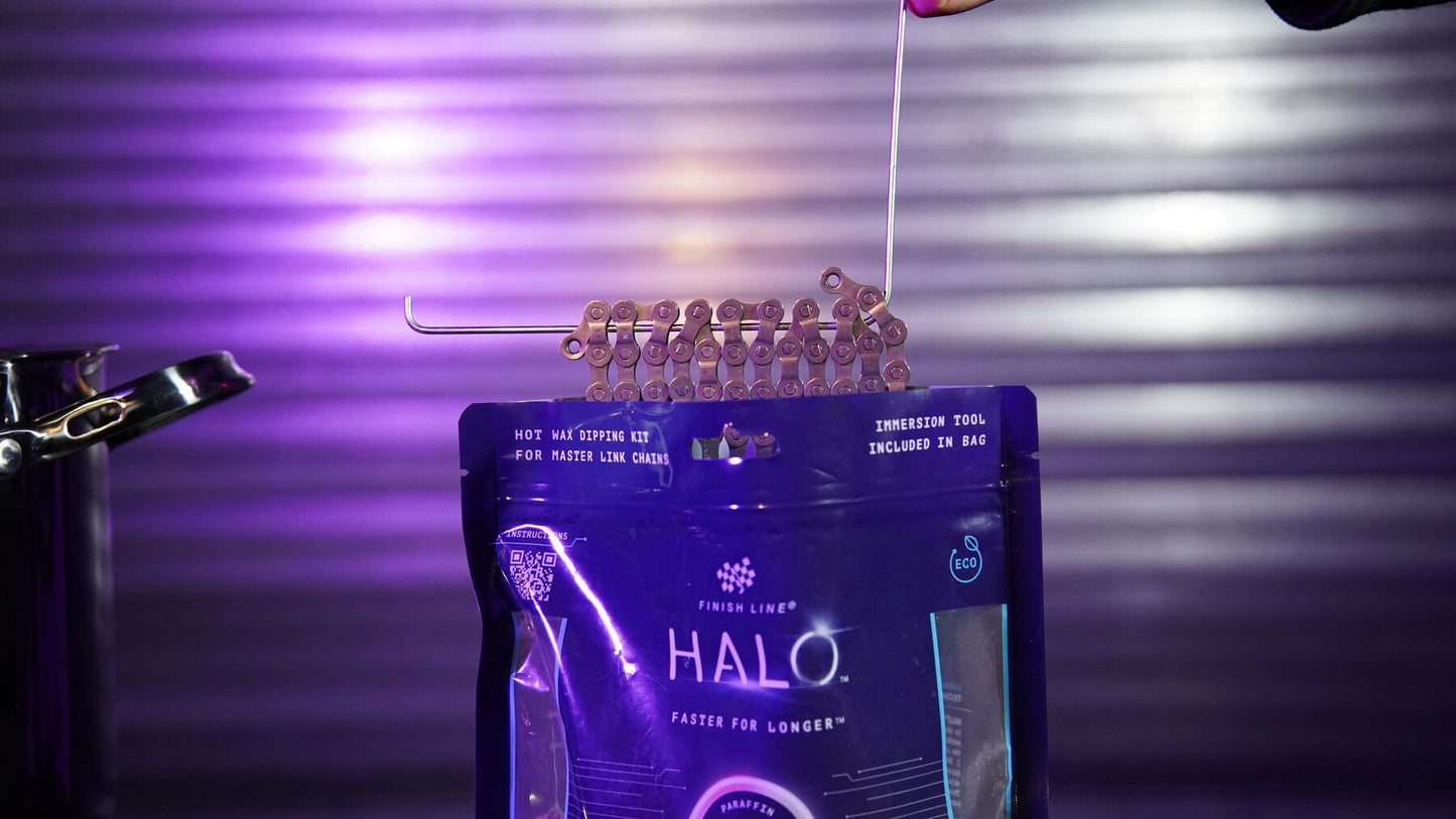 Finish Line Halo Hot Wax Lubricant Melts - 600g - Granular - Double Boil Bag
